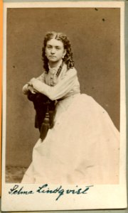 Zelma Lindqvist, rollporträtt - SMV - H9 018