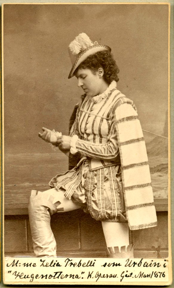 Zelia Trebelli, rollporträtt - SMV - H8 140