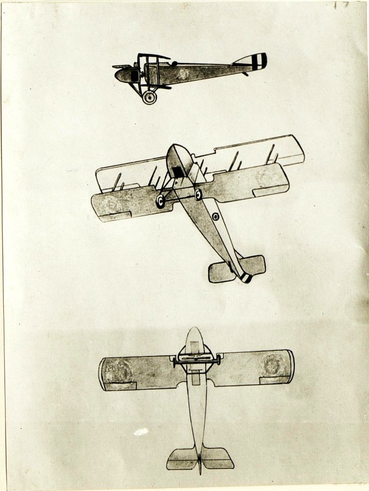 Zeichnungs-Reproduktion von französischen Flugzeugen (BildID 15500281)