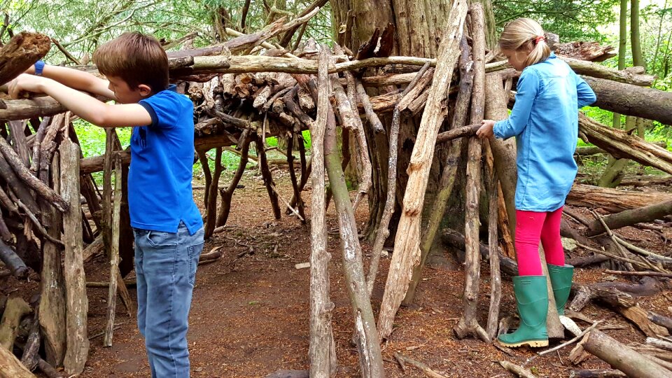 Den building wild play nature play