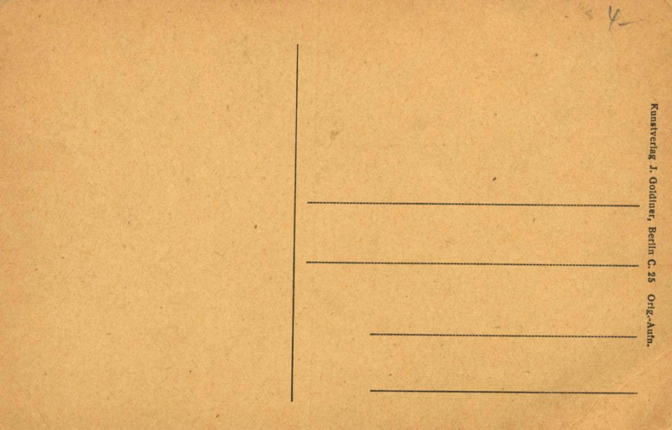 Zechlin, Brandenburg - Gebäudeansicht (back) (Zeno Ansichtskarten)