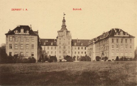 Zerbst, Sachsen-Anhalt - Schloss (Zeno Ansichtskarten)