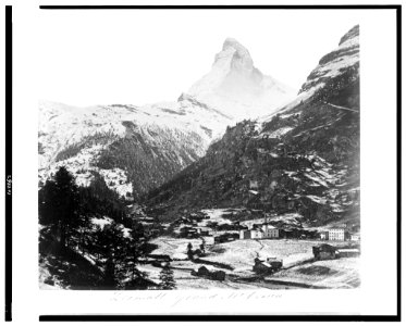 Zermatt. Grand Mt. Cervin LCCN94513994