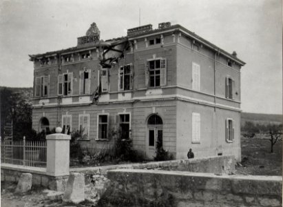 Zersch.Haus a.d.Isonzofront. 12.9.17. (BildID 15602122)