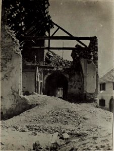 Zerschossenes Haus in San Sebastiano. (BildID 15576677)