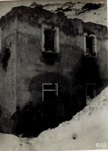Zerschossene italienische Carabinieri - Kaserne am Stilfser Joch. (BildID 15580820)