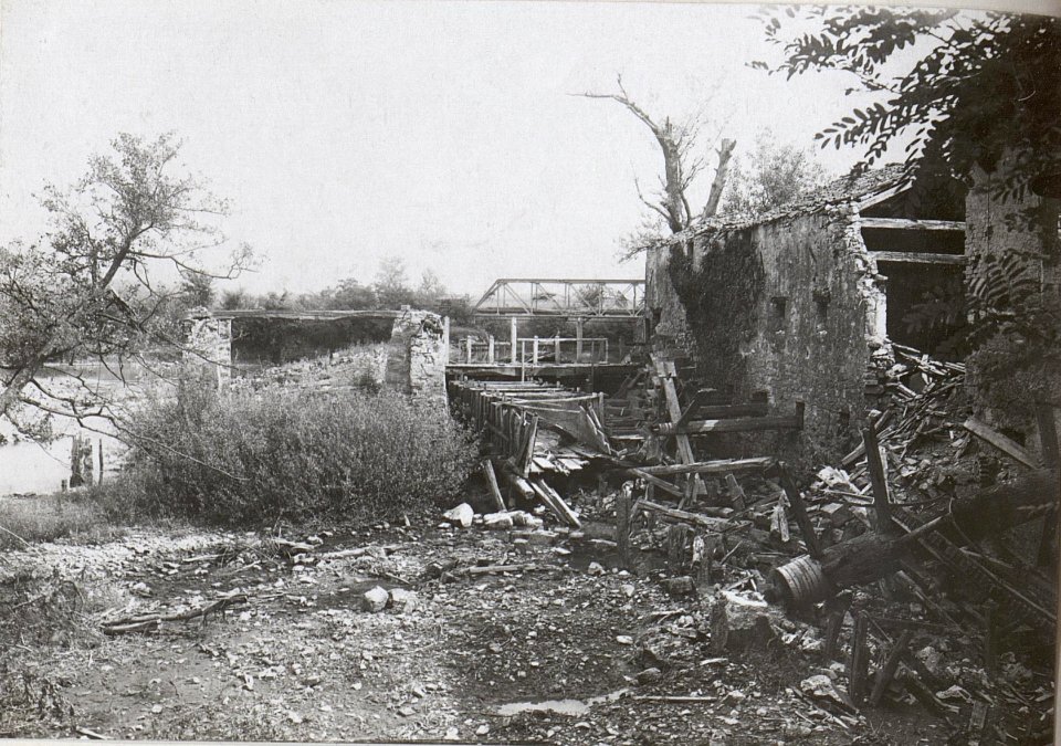Zerschossene Mühle im Wippachtal.12.9.17. (BildID 15604604)