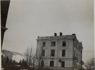 Zerstörte Häuser in Dorna Watra. (BildID 15451826)