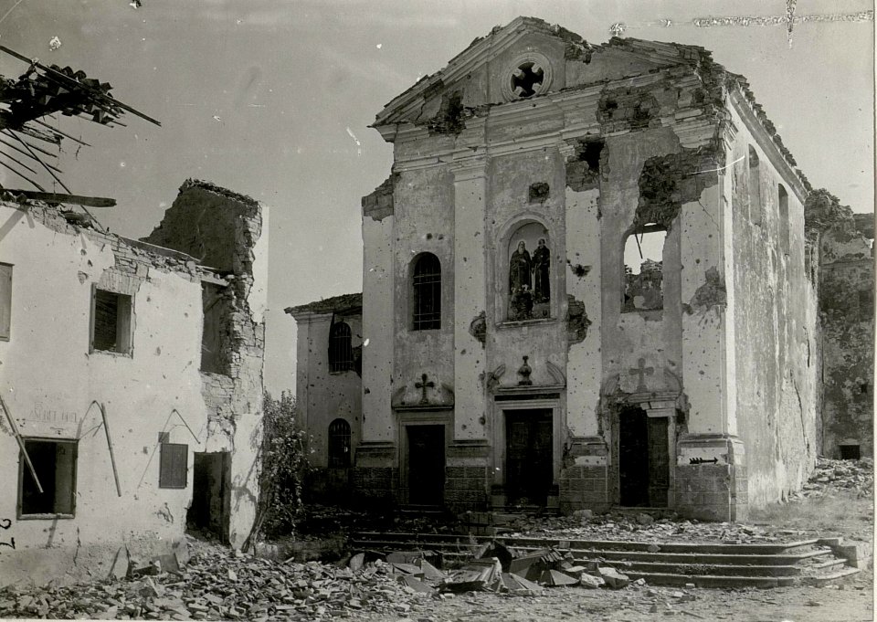 Zerschossene Kirche in Biglia.10.9.17. (BildID 15606390)