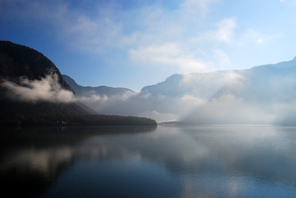 World heritage hallstatt lake