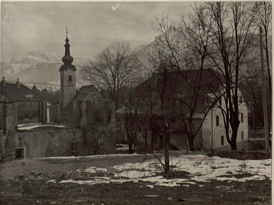 Zerstörte Häuser in Tarvis. (BildID 15466657)