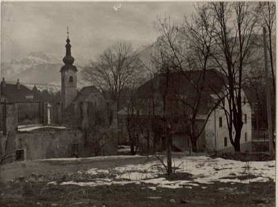 Zerstörte Häuser in Tarvis. (BildID 15466657)