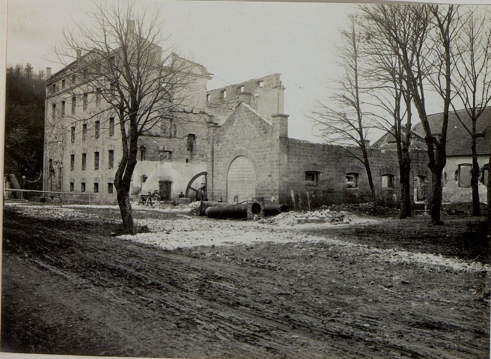 Zerstörte Mühle im Tepatale südwestlich Bedrikovce. (BildID 15447804)