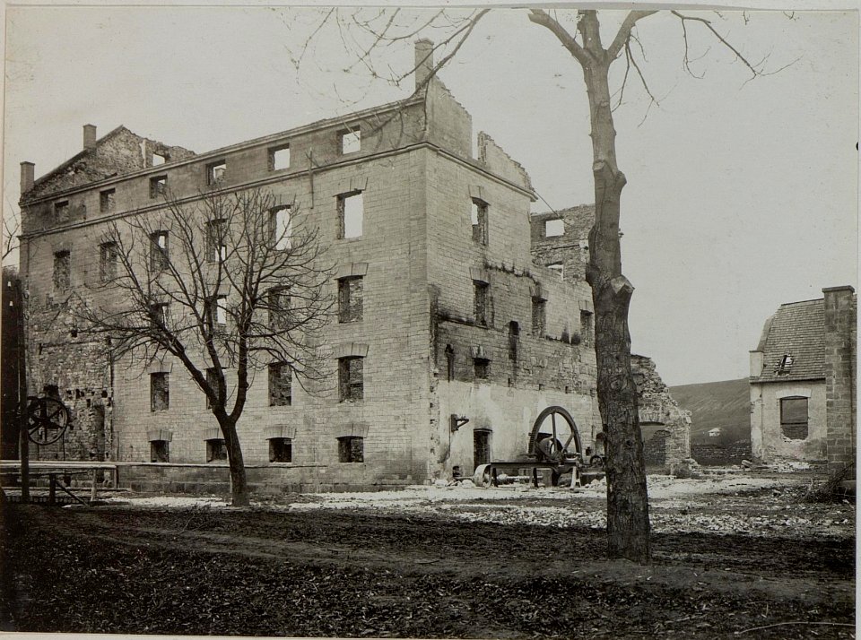 Zerstörte Mühle im Tepatale südwestlich Bedrikovce. (BildID 15447797)