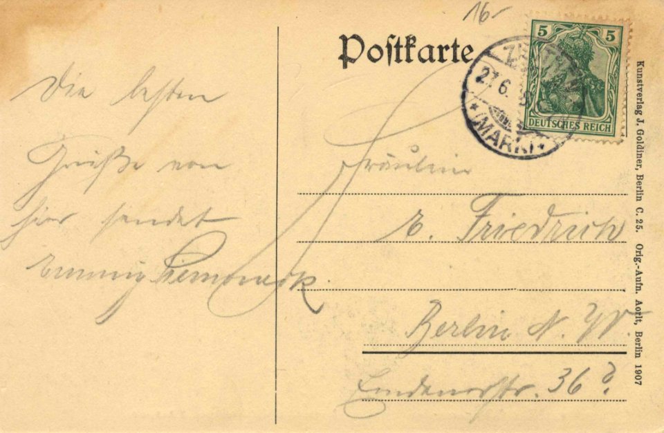 Zeuthen (Mark), Brandenburg - Restaurant Waldhaus mit Booten (back) (Zeno Ansichtskarten)