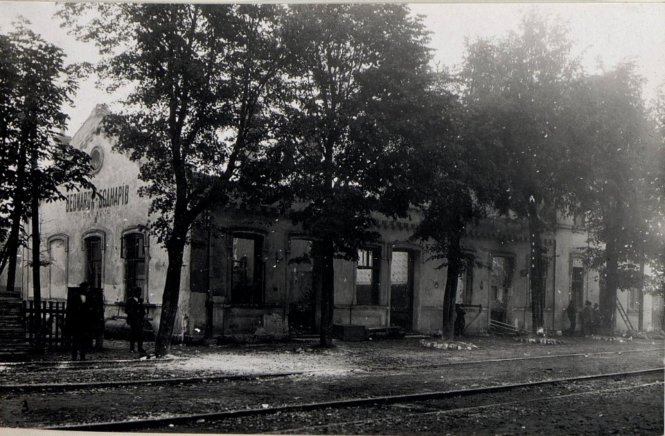 Zerstörter Bahnhof in Bedaròw (BildID 15653368)