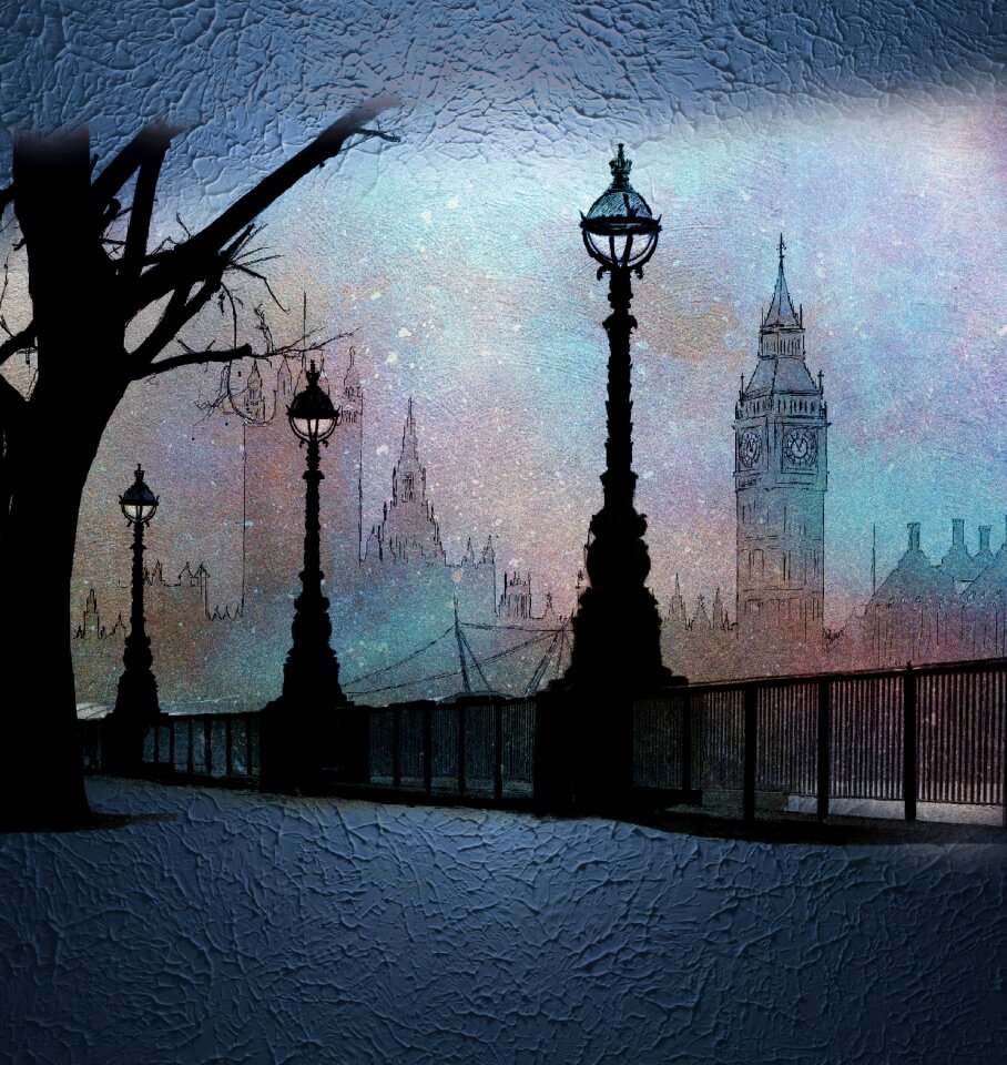 Thames embankment united kingdom city