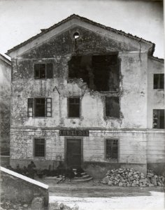 Zerstörte Schule a.d.Isonzofront (BildID 15605410)