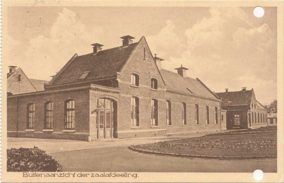Ziekenhuis Calvariënberg, Maastricht (ansichtkaart, ca 1900)