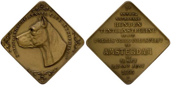 Zevende internationale hondententoonstelling georganiseerd door de Nederlandse kennel-club 'Cynophilia' te Amsterdam, objectnr PA 952