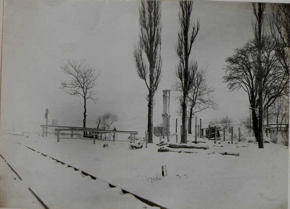 Zerstörter Bahnhof Werba (BildID 15442524)
