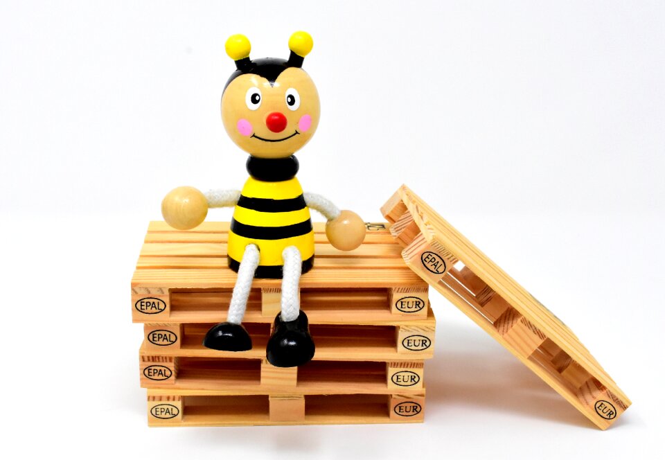 Toys euro pallets stack