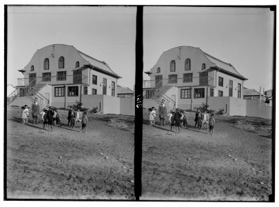 Zionist colonies on Sharon. Bnai Brak. The synagogue. LOC matpc.02675