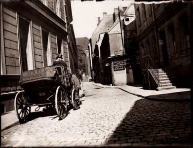 Zille, Heinrich - Berlin – Straßen und Straßenszenen, der Bullenwinkel in der Waisenstraße (Zeno Fotografie)
