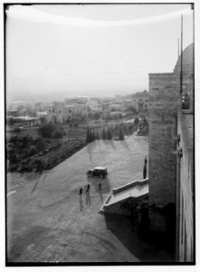 Zionist activities around Haifa. Hebrew Technical Institute showing newer town & Kishon beyond. LOC matpc.02682