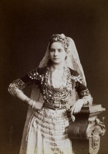 Zinaida Yusupova in a Fancy Dress