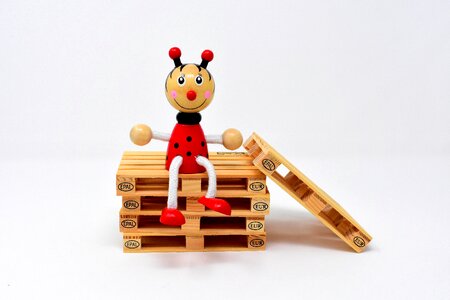 Funny colorful red