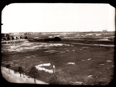 Zille, Heinrich - Familie und Lebensbereich, Blick aus dem Fenster der Charlottenburger Wohnung nach Südwesten (Zeno Fotografie)