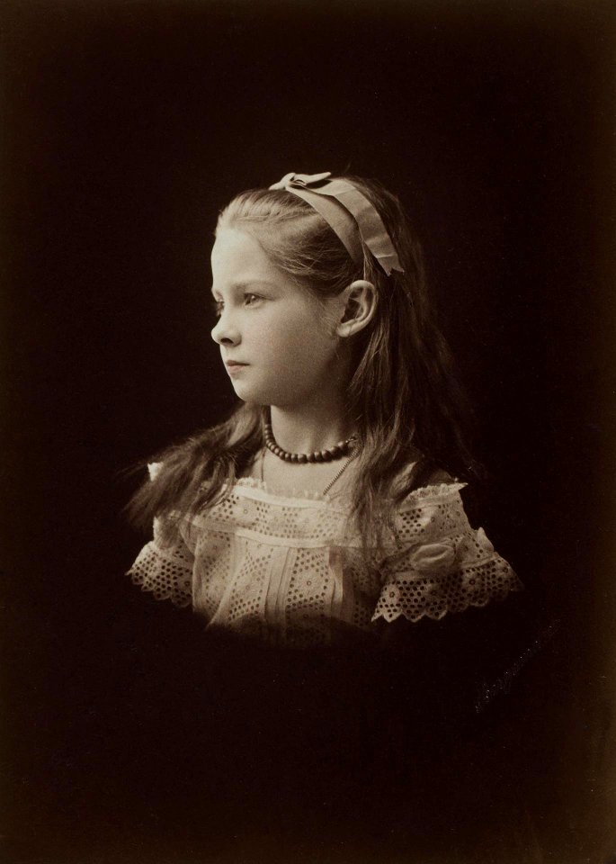 Zinaida Yusupova at the Age of Five