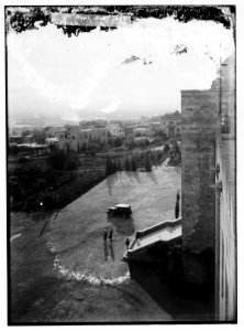 Zionist activities around Haifa. Hebrew Technical Institute showing newer town & Kishon beyond. LOC matpc.02683