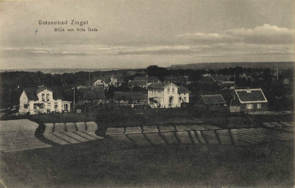 Zingst a. Darß, Mecklenburg-Vorpommern - Blick von der Villa Gela (Zeno Ansichtskarten)