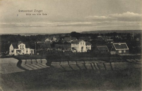 Zingst a. Darß, Mecklenburg-Vorpommern - Blick von der Villa Gela (Zeno Ansichtskarten)
