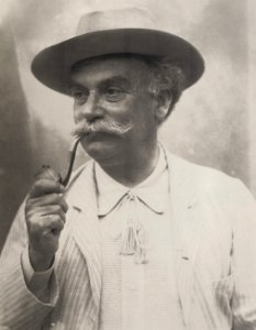 Zola, Francois Emile - Georges Charpentier (1846-1905), Verleger von Zola und Alexis (Zeno Fotografie)