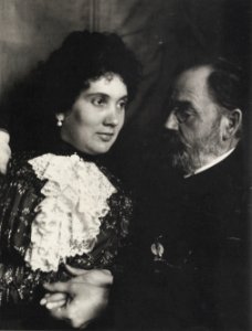 Zola, Francois Emile - Zola und Jeanne (1) (Zeno Fotografie)