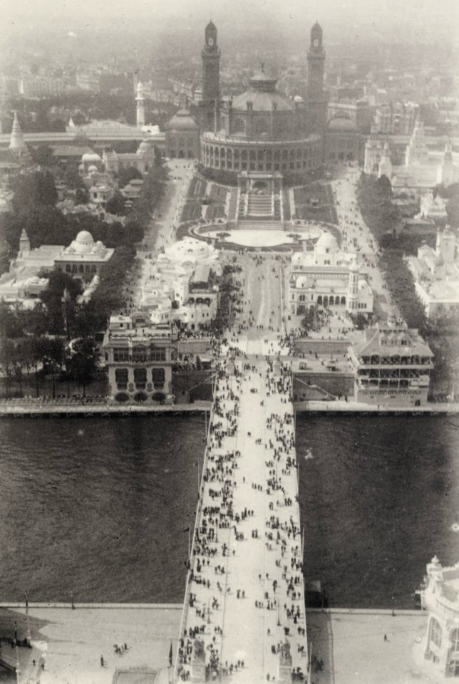 Zola, Francois Emile - Der anlässlich der Weltausstellung 1878 erbaute Trocadéro (Zeno Fotografie)