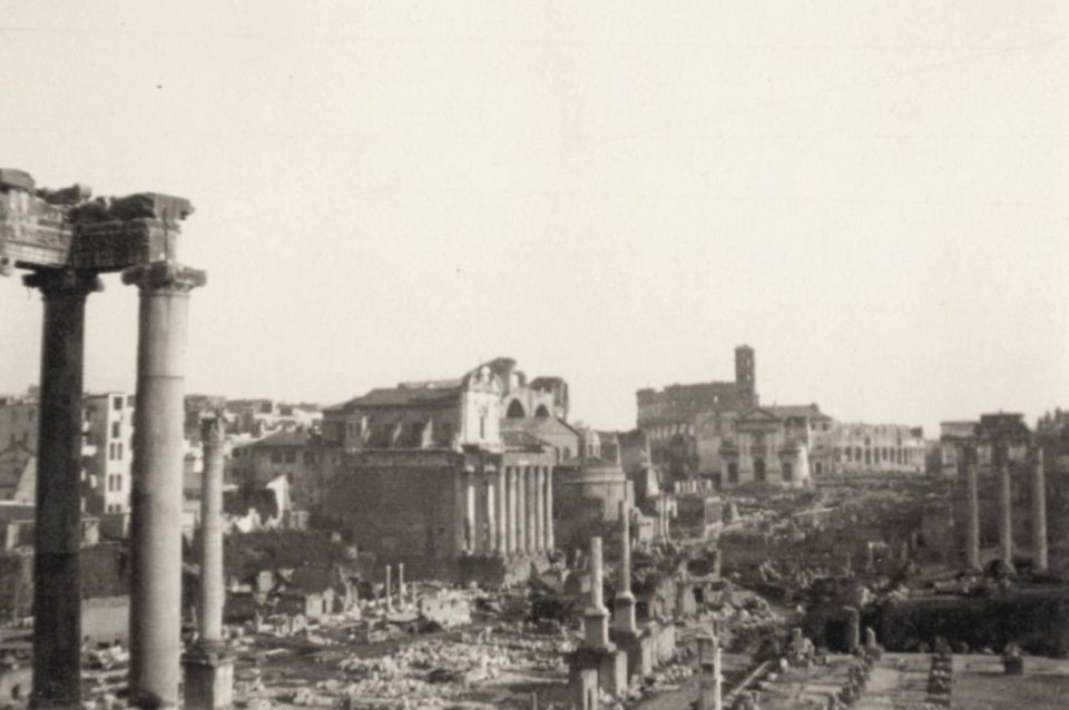 Zola, Francois Emile - Das Forum Romanum (Zeno Fotografie)