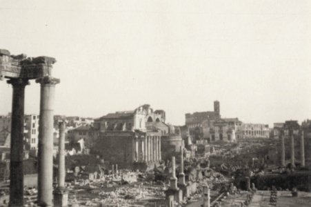 Zola, Francois Emile - Das Forum Romanum (Zeno Fotografie)