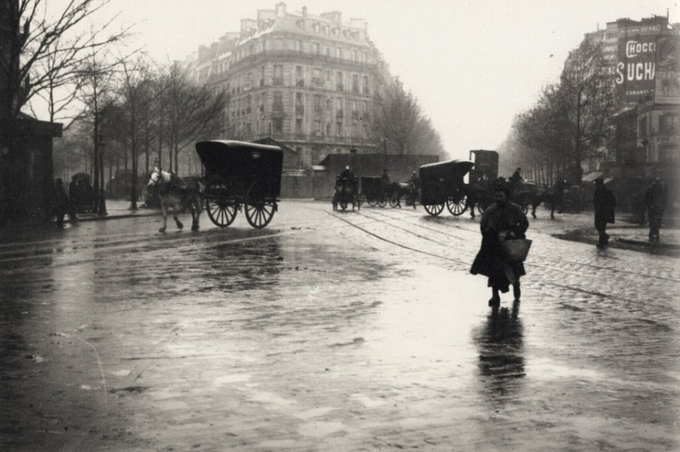 Zola, Francois Emile - Place Prosper Goubaux und die Avenue de Villiers; links der Boulevard de Courcelles (Zeno Fotografie)