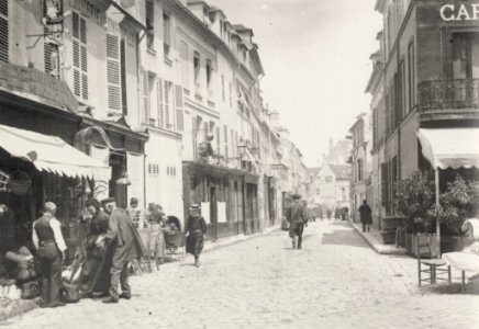 Zola, Francois Emile - Straße in Mantes (Zeno Fotografie)