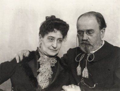 Zola, Francois Emile - Zola und Alexandrine (Zeno Fotografie)