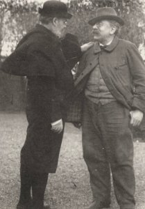Zola, Francois Emile - Zola und Alexis (Zeno Fotografie)