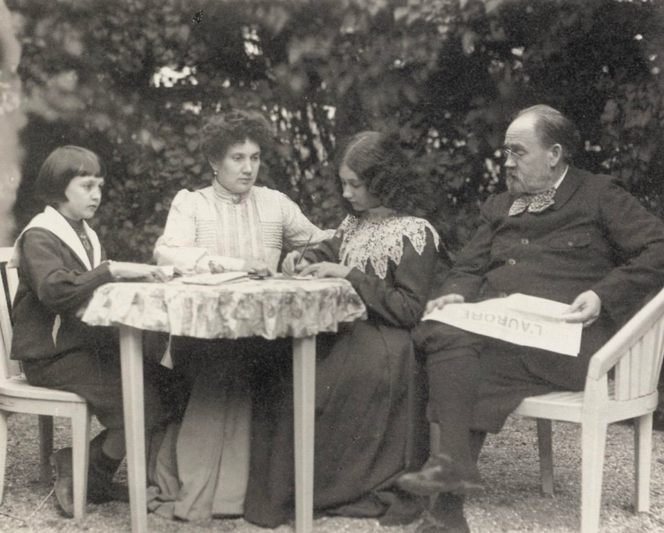 Zola, Francois Emile - Mantes. Im Garten von Verneuil (1) (Zeno Fotografie)