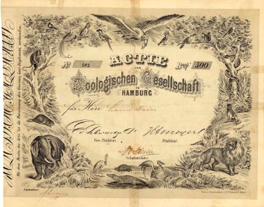 Zoologische Gesellschaft Hamburg 1864 photo