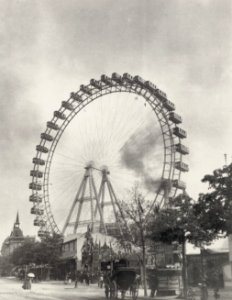 Zola, Francois Emile - Das Riesenrad; es wurde 1921 abgetragen (Zeno Fotografie)