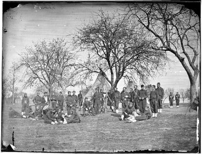 Zouave Company at quarters (4166057679)
