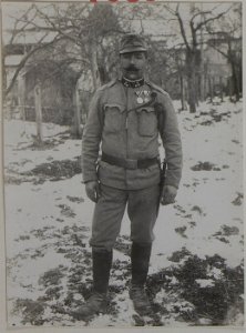 Zugsführer GROSSMANN Gallus, Feldjäger Bataillon Nro.9, zugeteilt dem Gendarmerie Kommando MAUTHEN. (BildID 15457936)